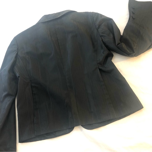 Vintage Anne Klein Haute Couture evening acetate blazer - Picture 5 of 11